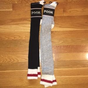 POOK SOCKS/ONE SIZE FITS ALL SYLE/THIGH HIGH